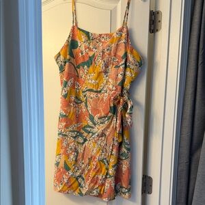 Nine West Multicolor Floral Mini Dress